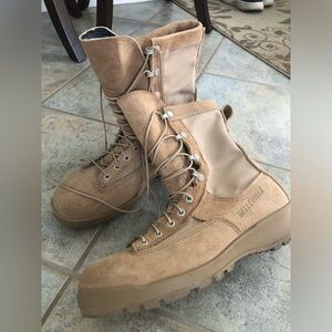 Belleville military steel toed boots